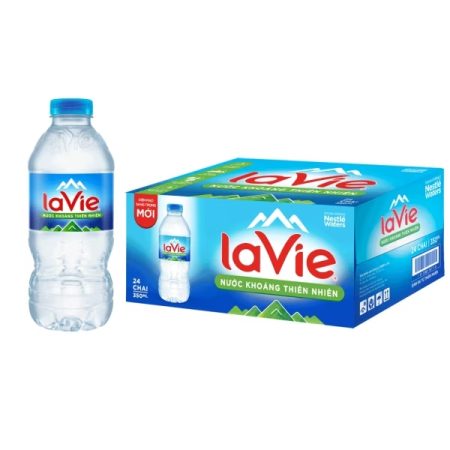 Nước suối Lavie chai nhỏ 350ml