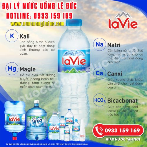 Đại lý nước khoáng LaVie Lê Đức