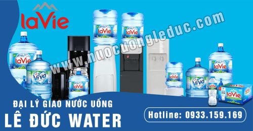 Đại lý nước khoáng LaVie Lê Đức Water
