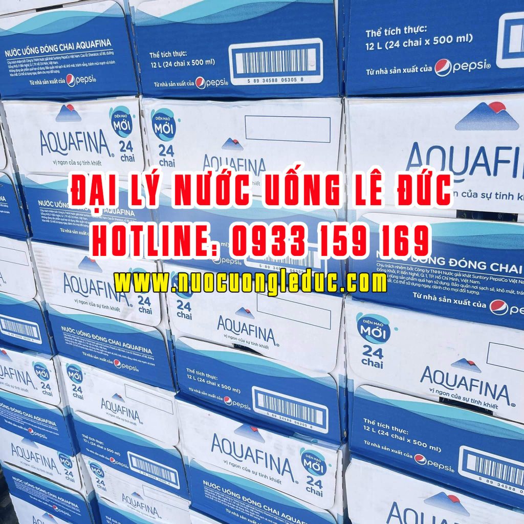 Đại lý nước uống Aquafina Lê Đức Water