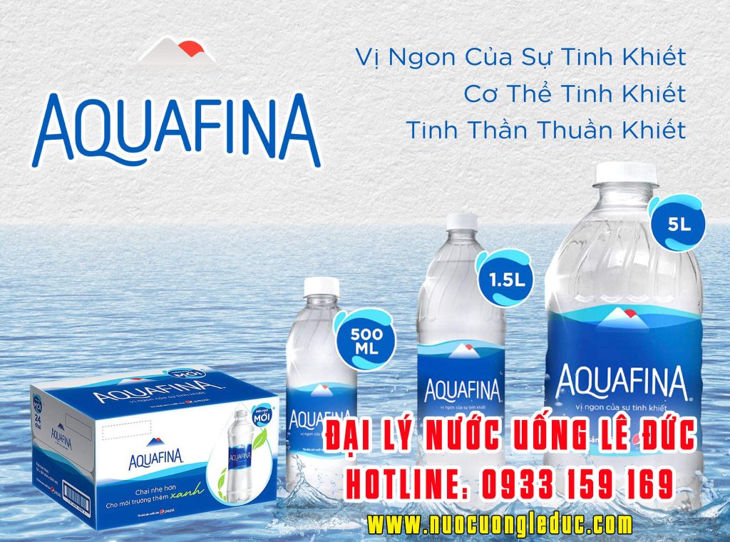 Đại lý nước uống Aquafina Lê Đức Water