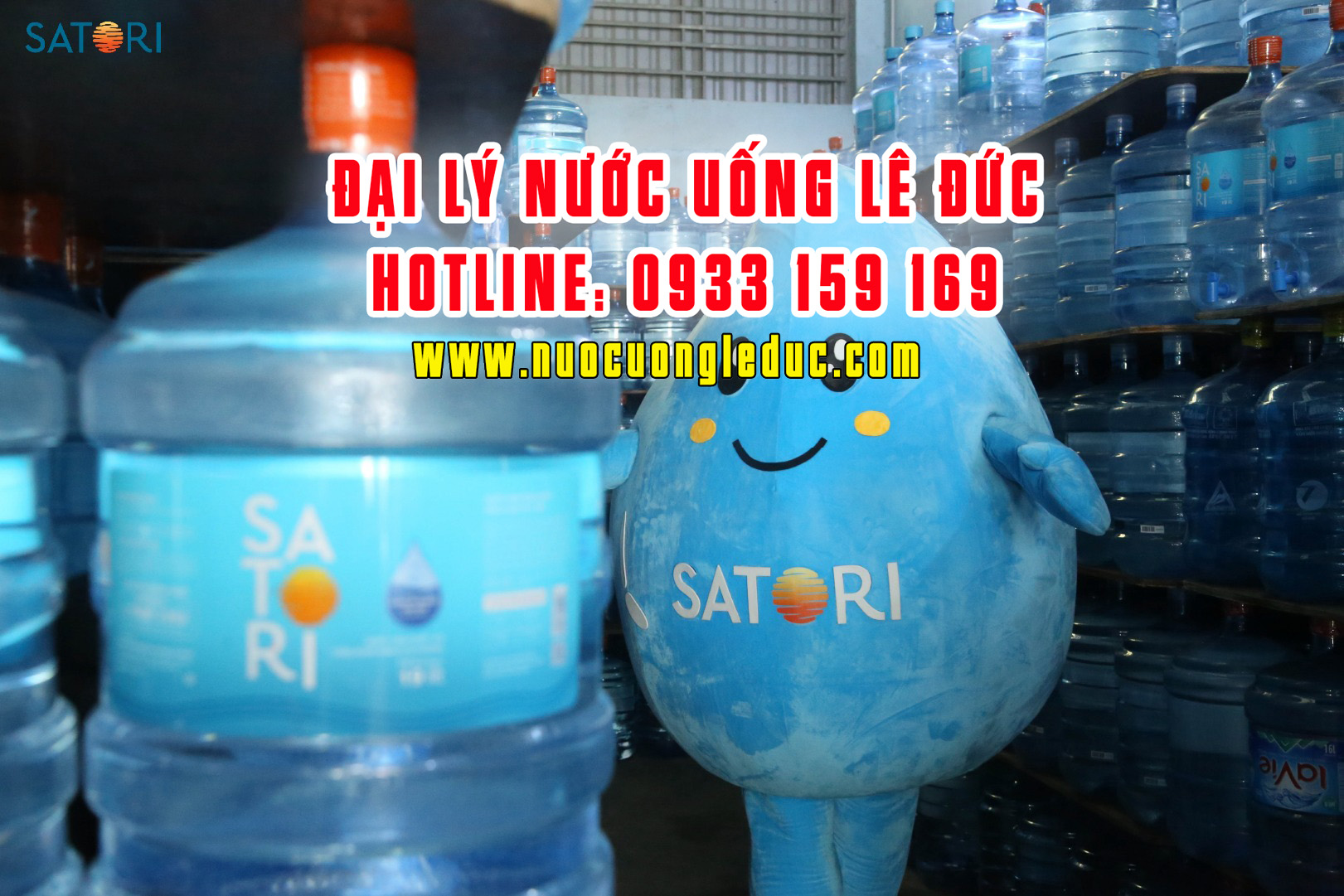 Đại lý nước uống Satori Lê Đức Water