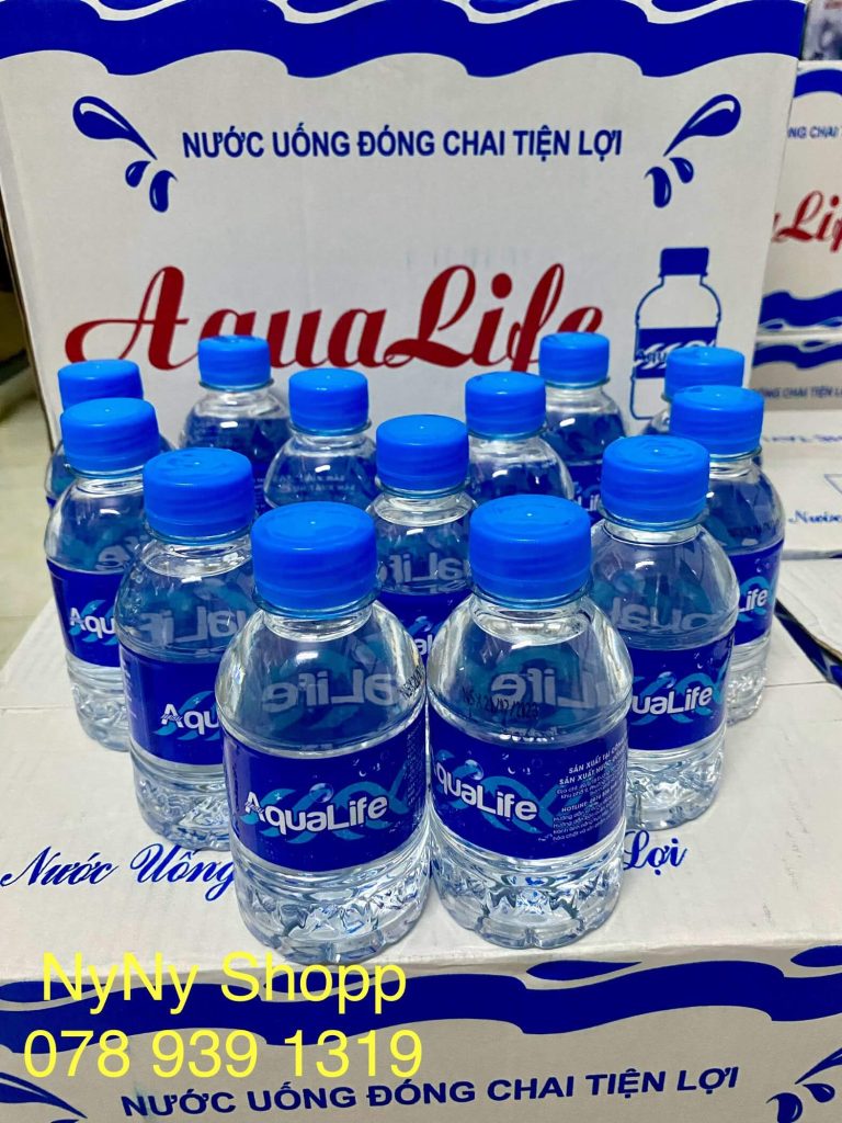 Thùng nước suối chai nhỏ mini 250ml