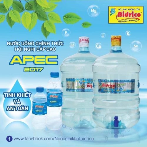Đại lý nước Bidrico gần đây