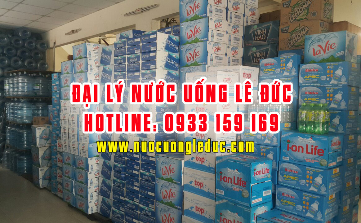 Đại lý giao nước uống đóng bình và đóng chai gần đây giá rẻ - Lê Đức Water
